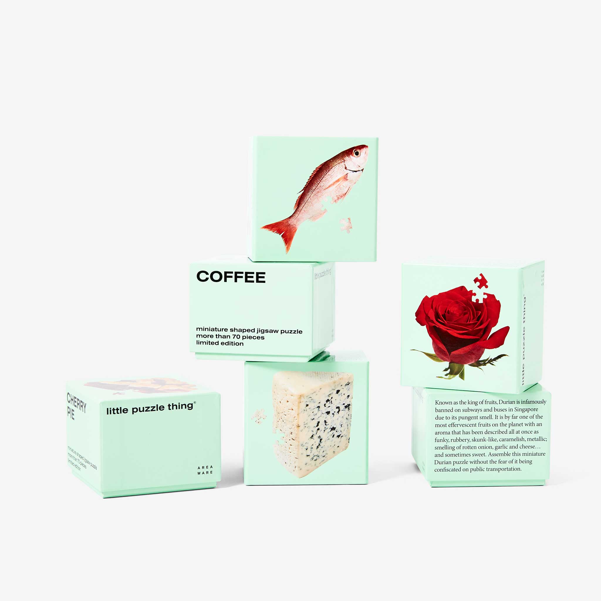 LITTLE PUZZLE THING | SMELLS PUZZLES | Serie IV ca. 70 Teile | Areaware