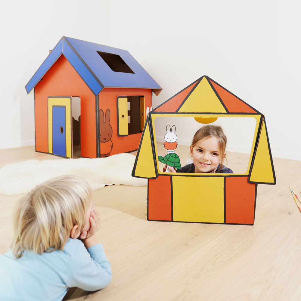 Collection MIFFY | THÉÂTRE DE MARIONNETTES EN CARTON | Monsieur Tody