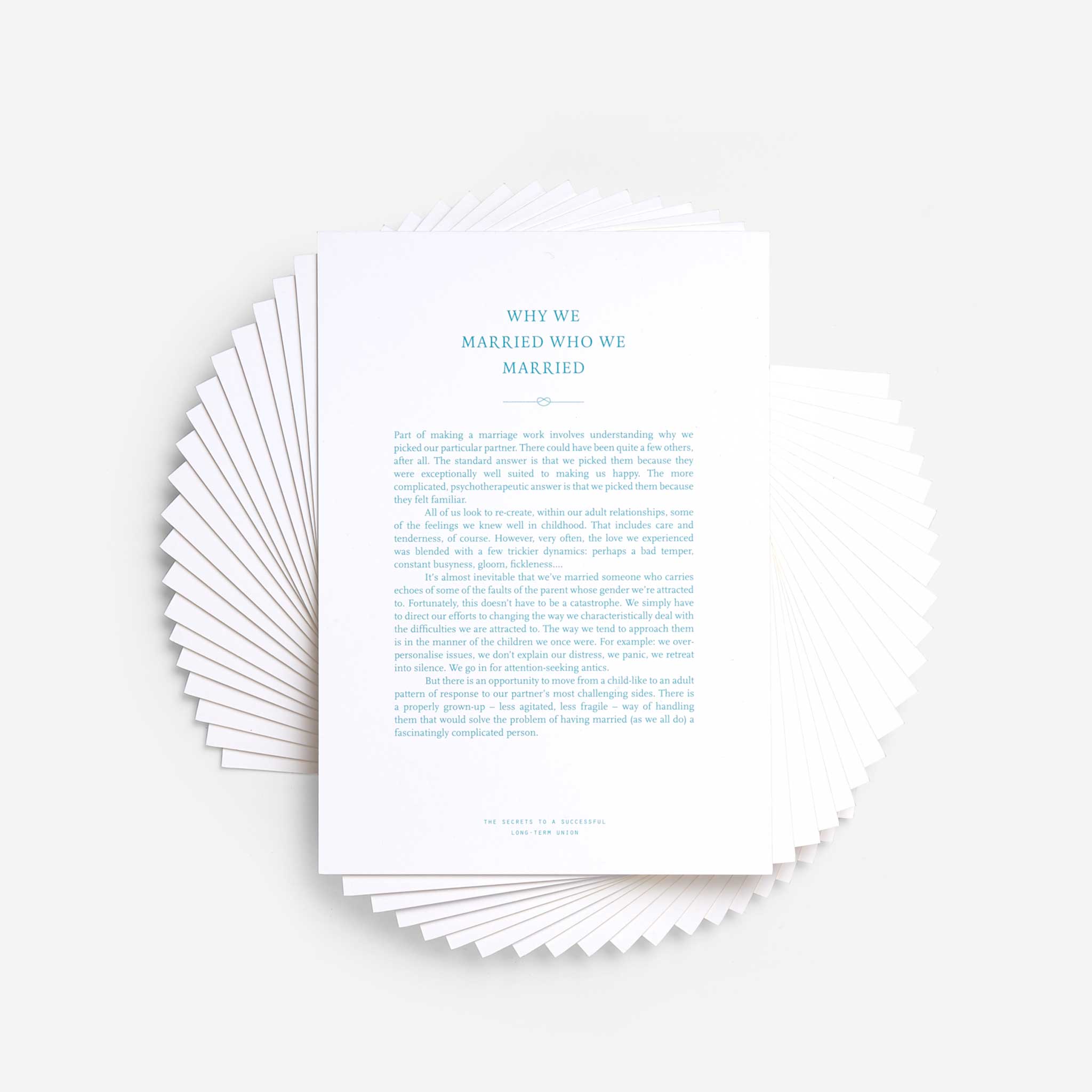 THE MARRIAGE BOX | Hochzeit-KARTENSET | English Edition | The School of Life