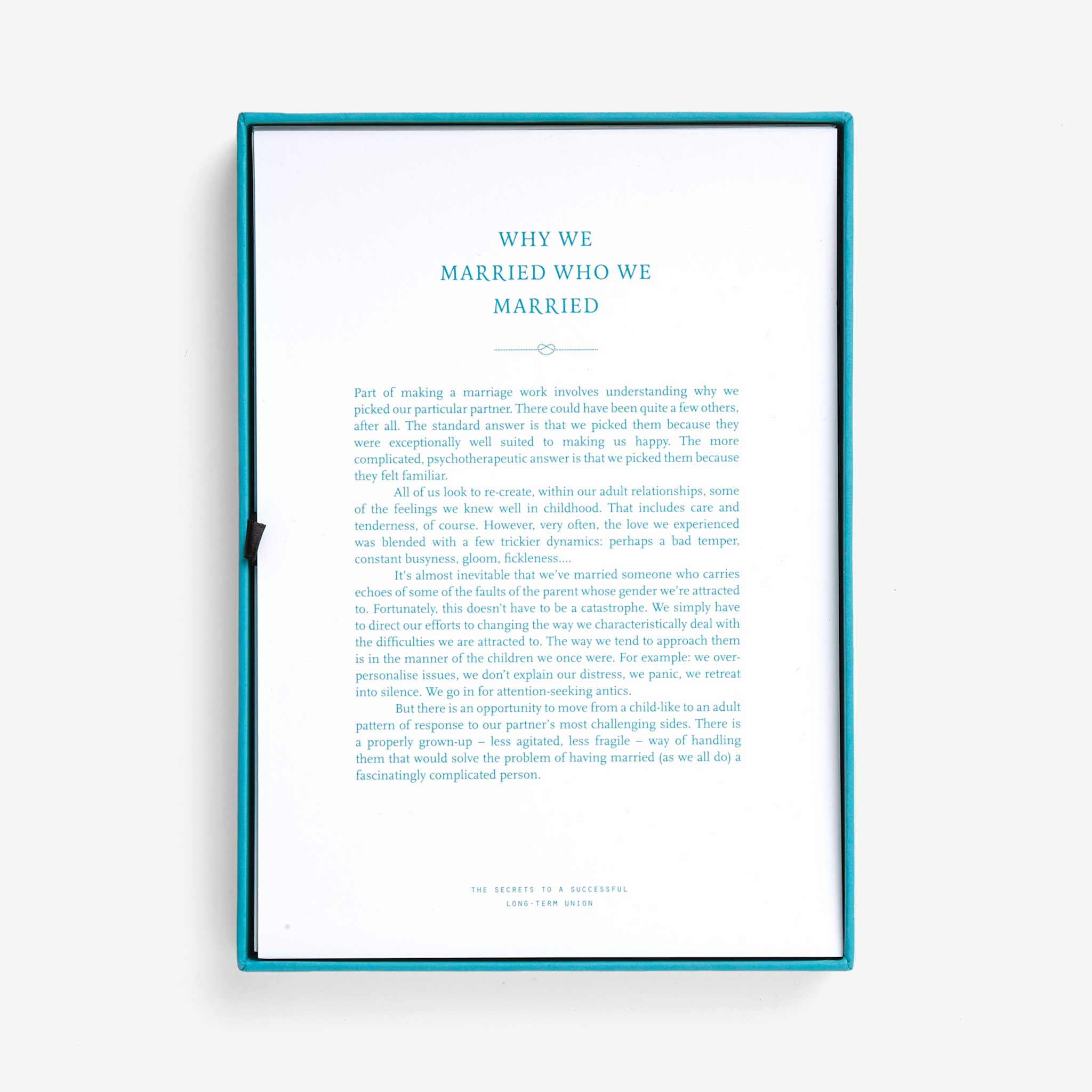 THE MARRIAGE BOX | English Edition | The School of Life