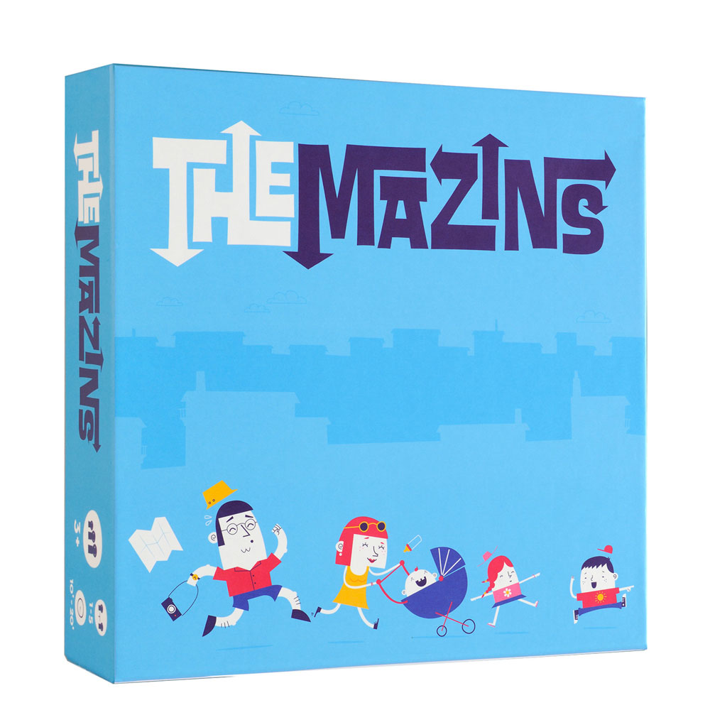 MAZINS | Beobachtungs- & Geschwindigkeits-SPIEL | Helvetiq - Charles & Marie