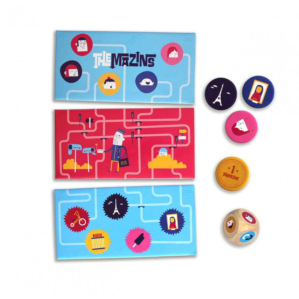 MAZINS | Beobachtungs- & Geschwindigkeits-SPIEL | Helvetiq - Charles & Marie