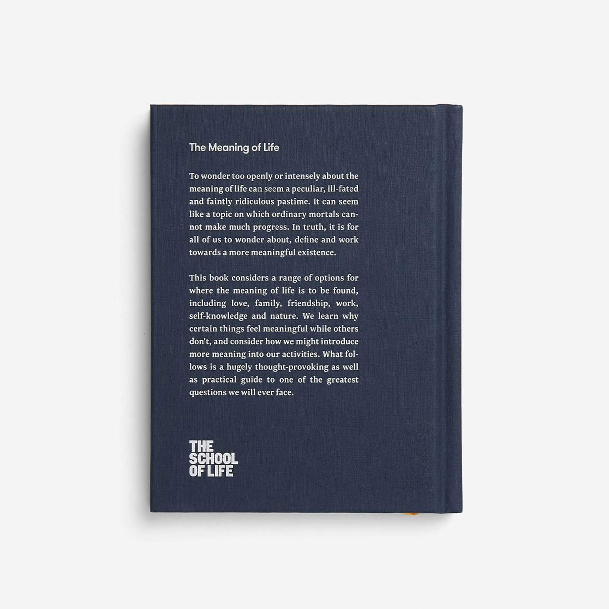 THE MEANING OF LIFE | DER SINN DES LEBENS | BUCH | English Edition | The School of Life - Charles & Marie