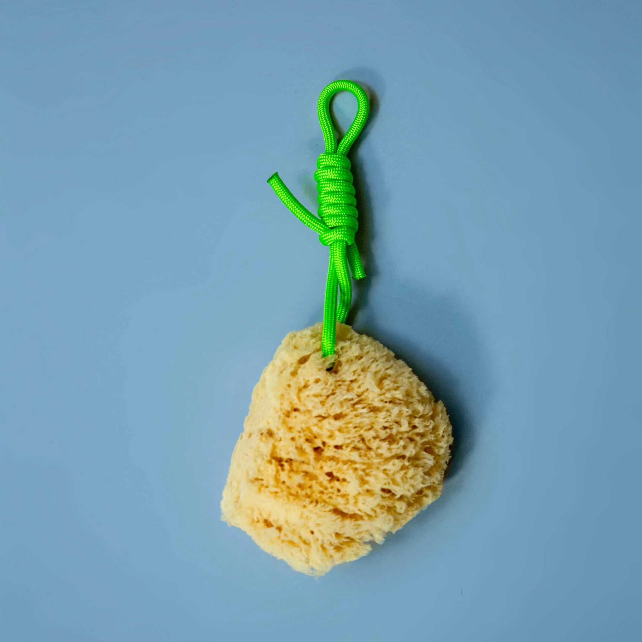 Mediterraner NATURSCHWAMM mit bunter PET Kordel | Suite702