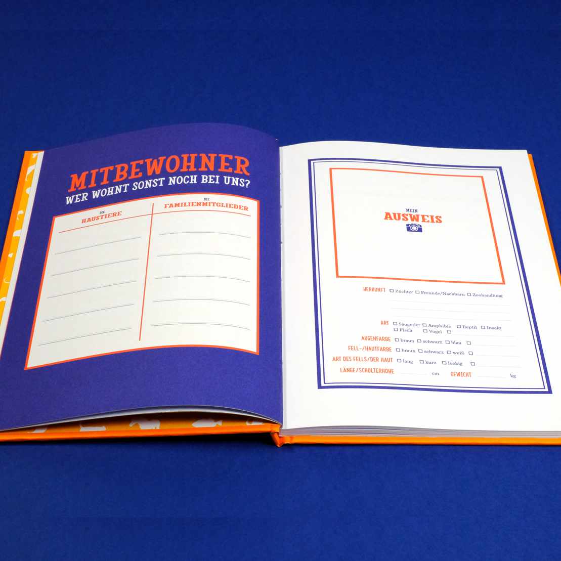 MEIN HAUSTIER | Foto-TAGEBUCH | Stratier - Charles & Marie