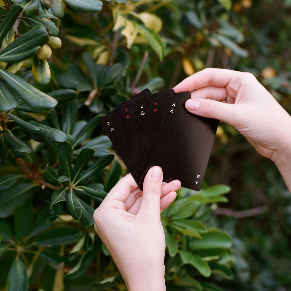 MINIM | minimalistische SPIEL-KARTEN | 52er Blatt | Joe Doucet | Areaware