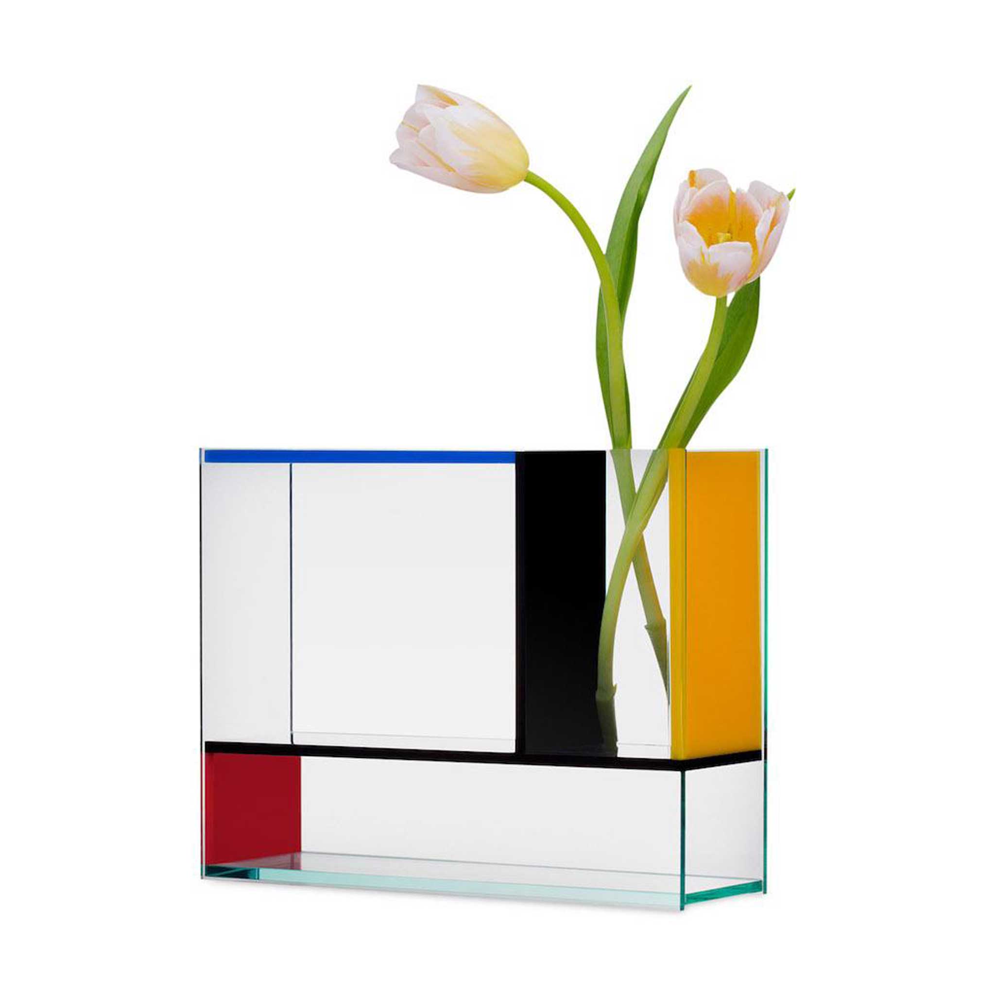 MONDRI VASE Classic | VASE | Piet Mondrian | 24x19x8,5 cm | MoMA - Charles & Marie