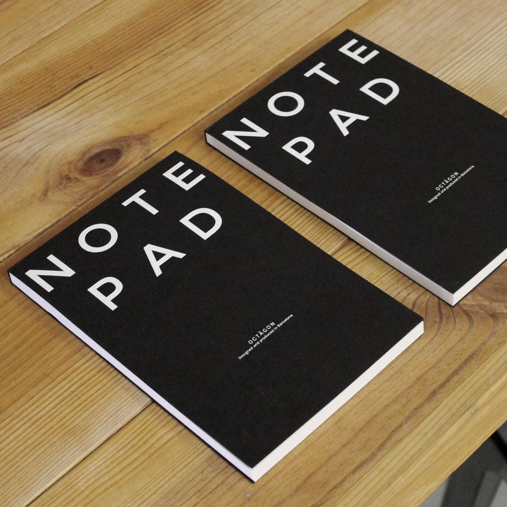 NOTEPAD | NOTIZBLOCK A5 | Octàgon Design - Charles & Marie