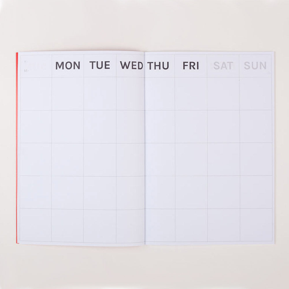 TIMELESS MONTHLY PLANNER | Zeitloser MONATSPLANER | Octàgon Design - Charles & Marie