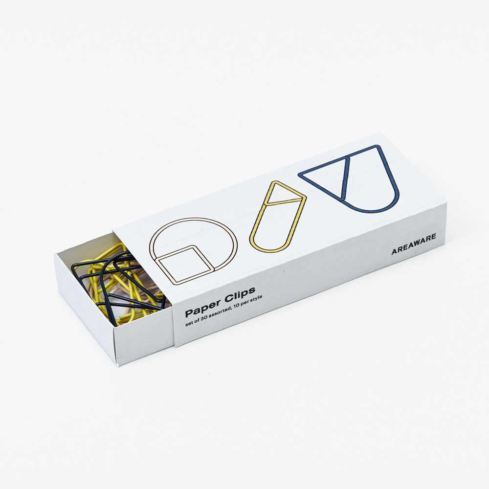 PAPER CLIPS | 30er Box | BÜROKLAMMERN | Daphna Laurens | Areaware - Charles & Marie