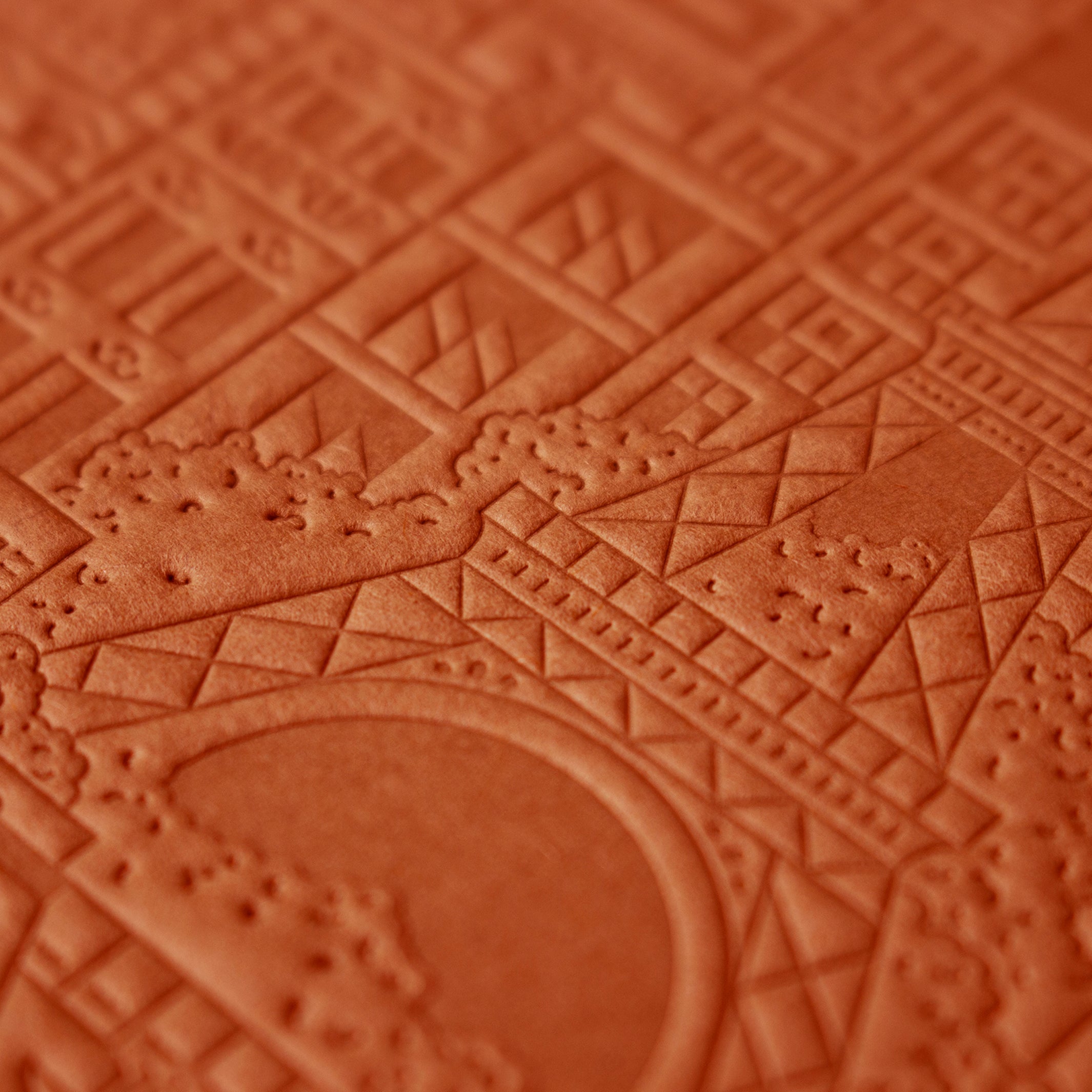 PARIS NOTEBOOK - rostfarbenes Notizbuch - 18x13 cm & 128 Seiten | the city works