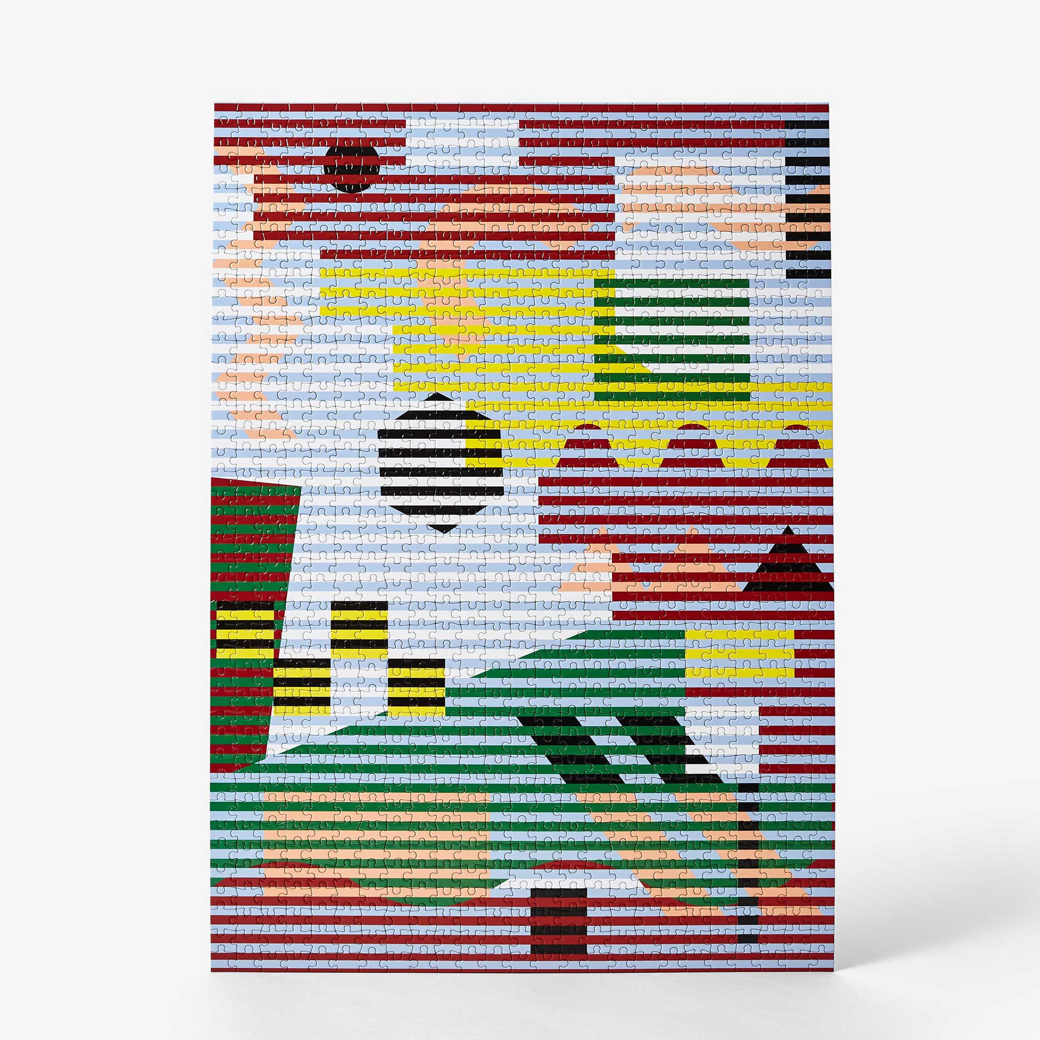 PATTERN LENTICULAR | MUSTER PUZZLE | 1000 Teile | Dusen Dusen | Areaware - Charles & Marie