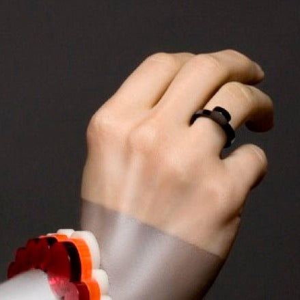 PERLEN RINGE | 6mm aus Acryl | byAMT Alissia Melka-Teichroew | Charles & Marie - Charles & Marie