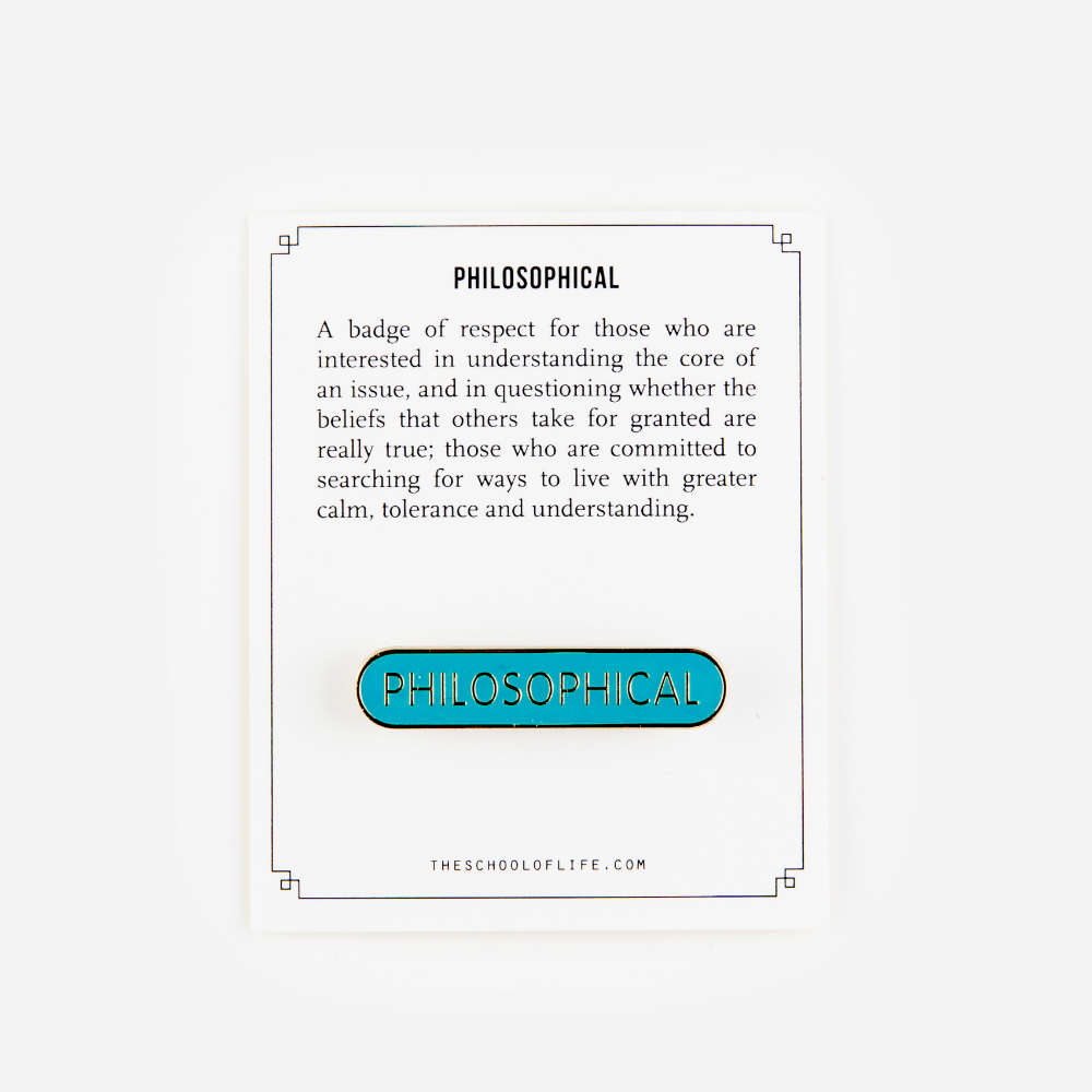 PIN BADGES | The School of Life