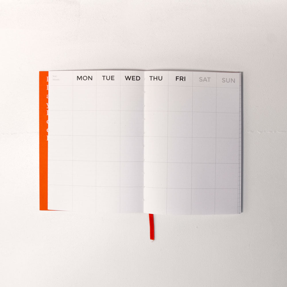 PLAN YOUR MONTH | MONATSPLANER & NOTIZBUCH | A5 | Octàgon Design - Charles & Marie