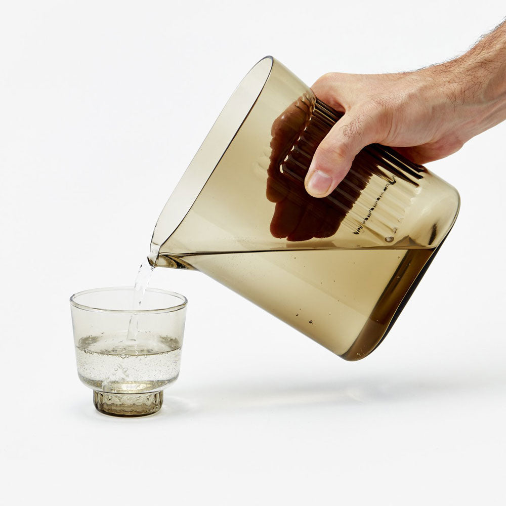 RIDGE KITCHEN PITCHER | GLAS-KARAFFE | Visibiltiy | Areaware - Charles & Marie