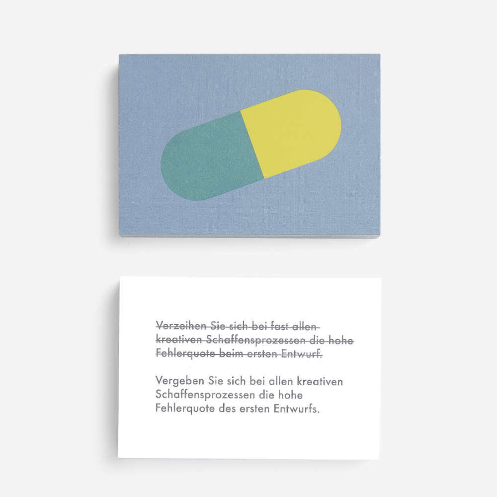 RUHE | CARD SET | 60 prompt cards to lend perspective on life’s sorrows and regrets | German Edition | The School of Life