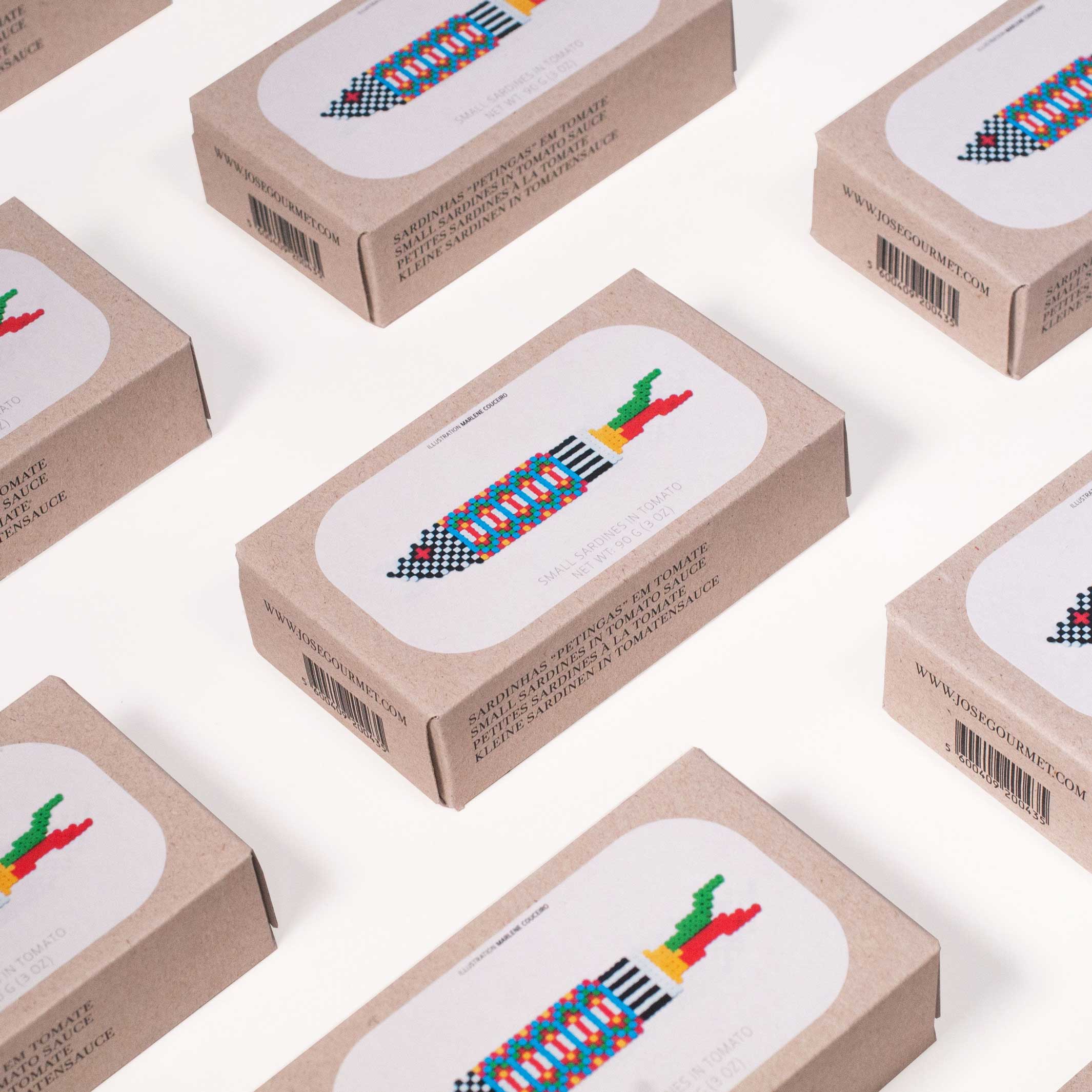 Small SARDINES in Tomato Sauce | CANNED GOURMET FISH | 90g | José Gourmet