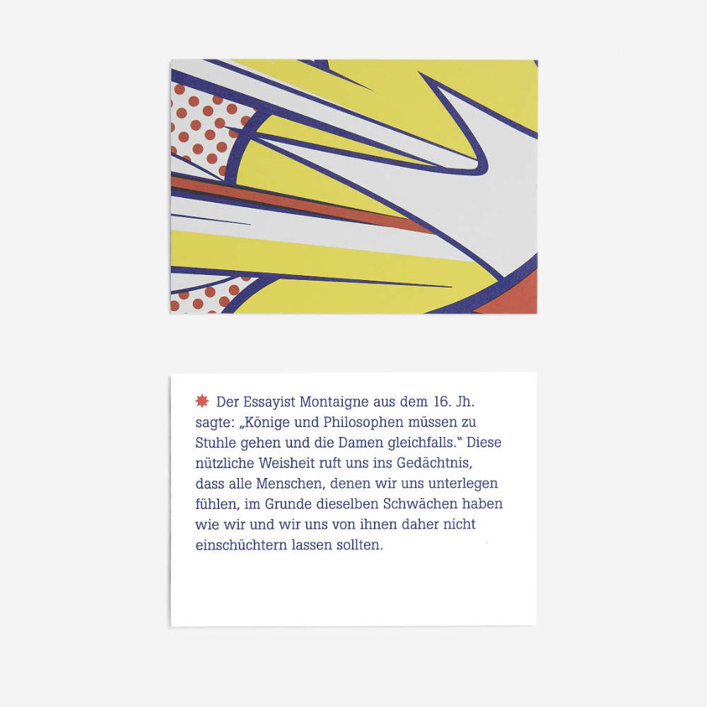 SELBSTVERTRAUEN | CARD SET ideas & questions to help us to find confidence and battle against timidity | German Edition | The School of Life