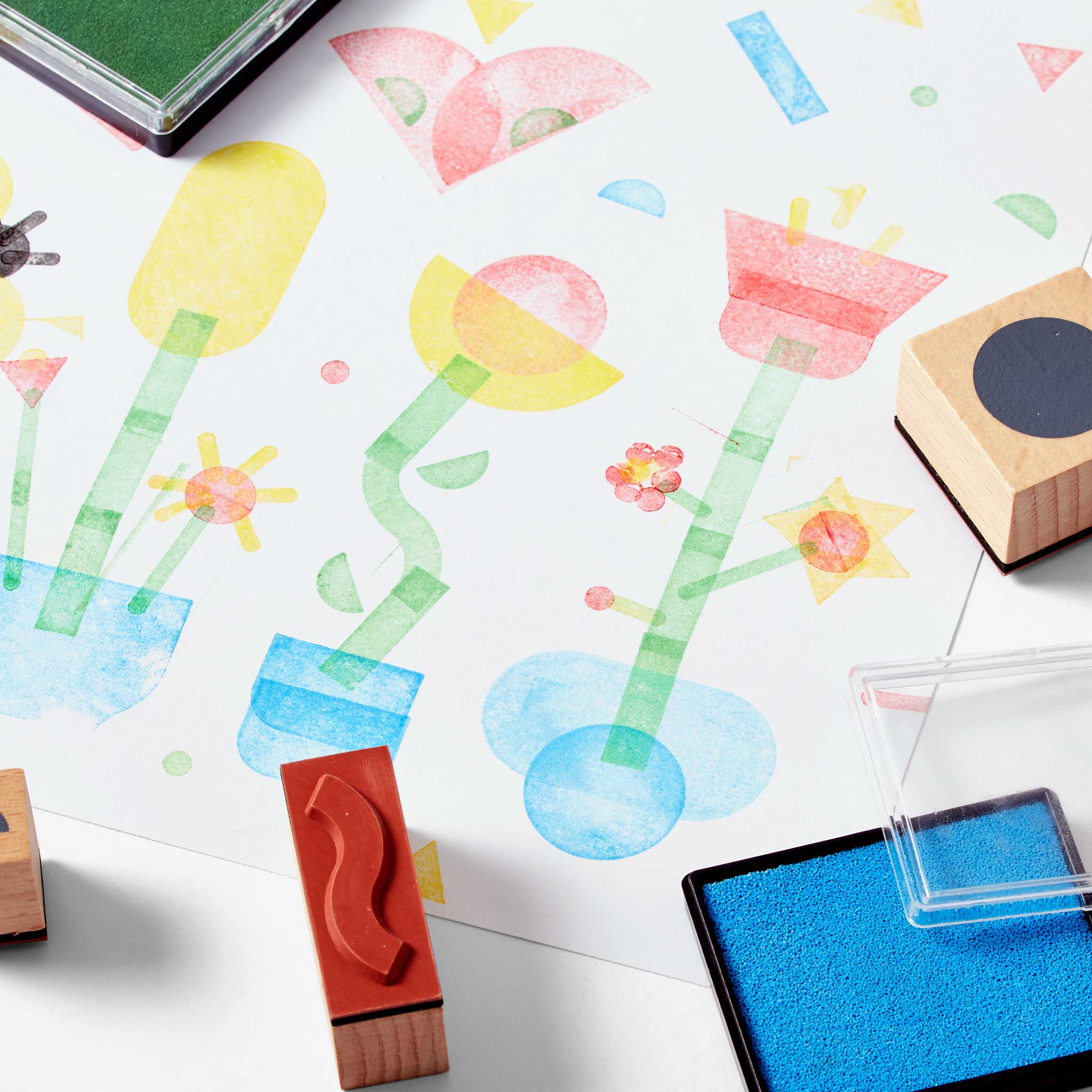 SHAPE STAMPS | STAMP-SET | Rilla Alexander | Areaware