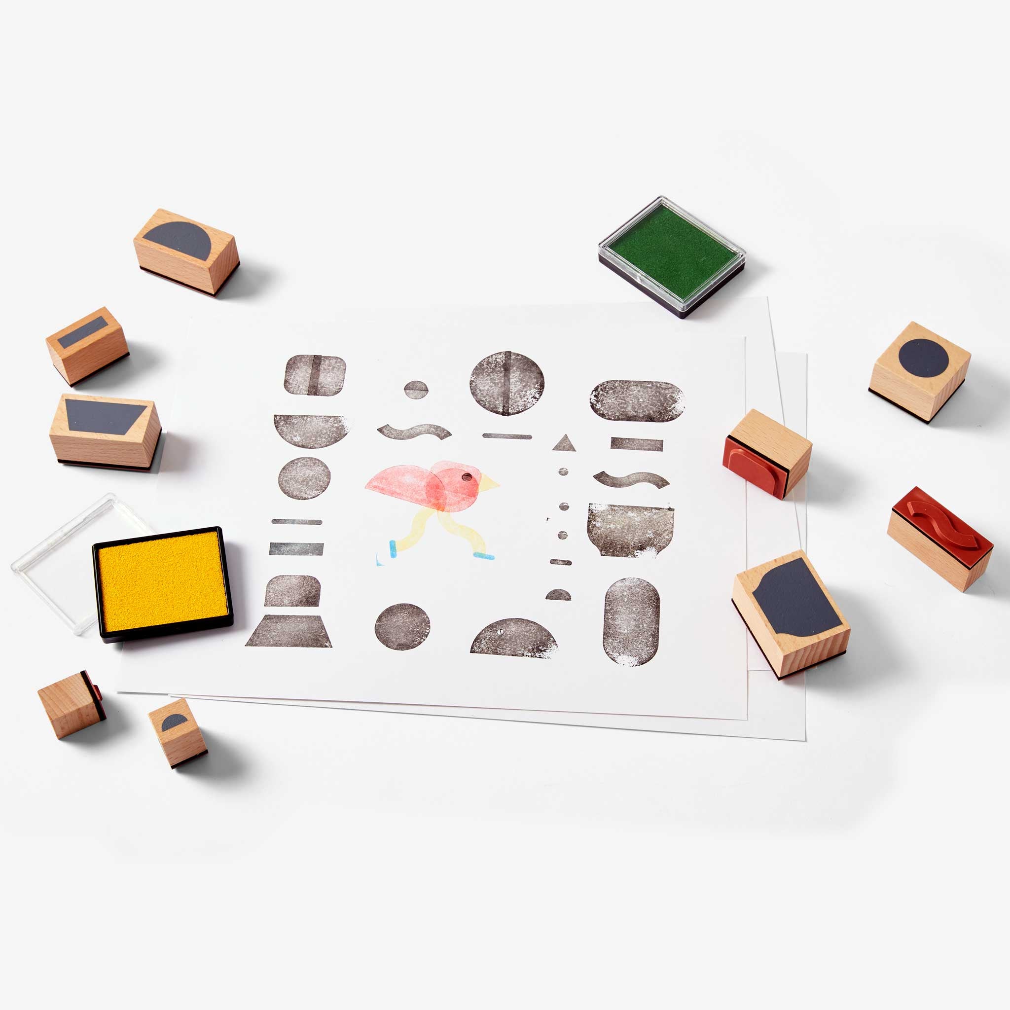 SHAPE STAMPS | STAMP-SET | Rilla Alexander | Areaware