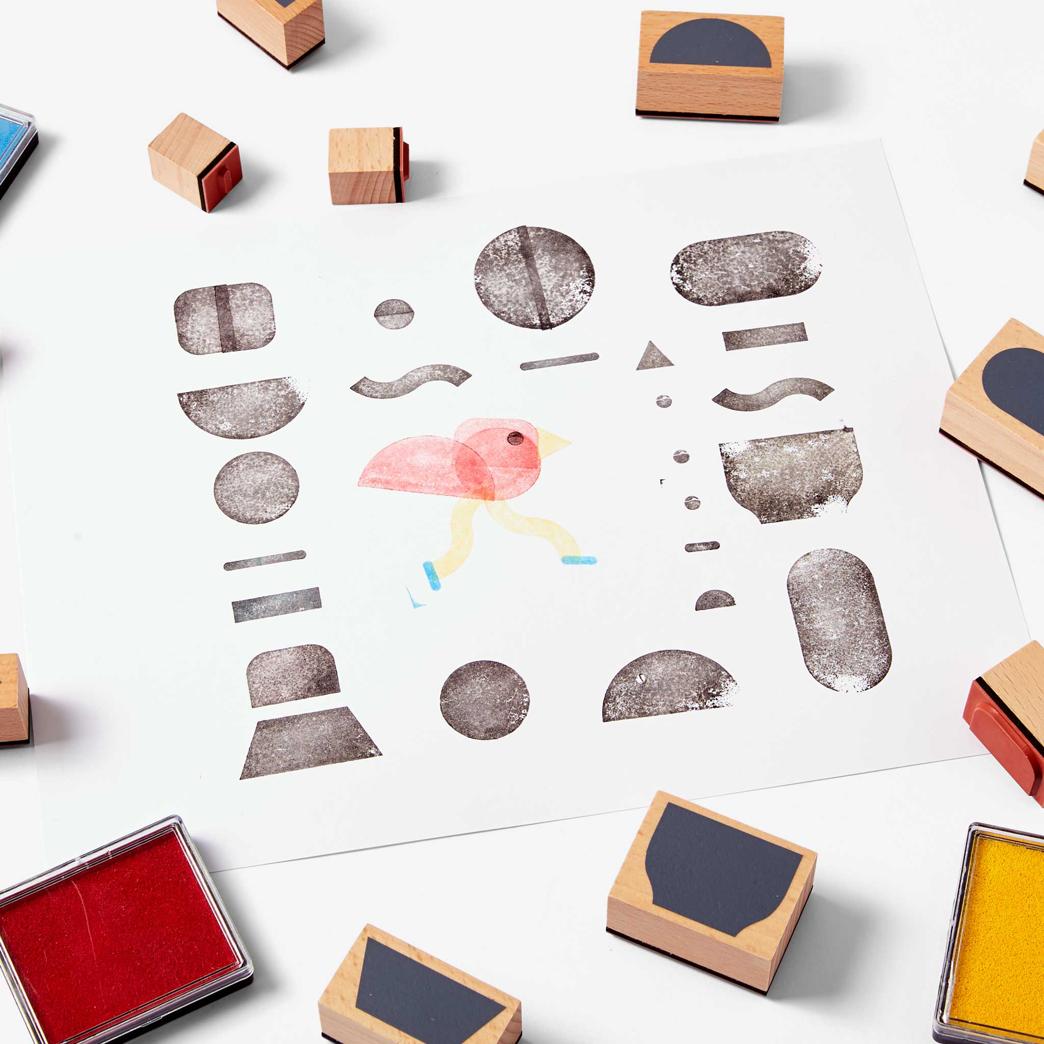 SHAPE STAMPS | STEMPEL-SET | Rilla Alexander | Areaware