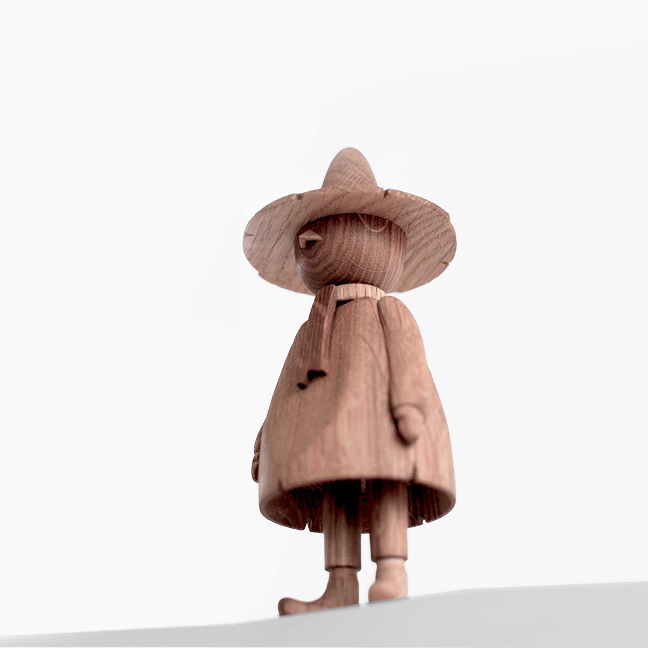 SNUFKIN | HOLZFIGUR | Eiche | boyhood x Moomin