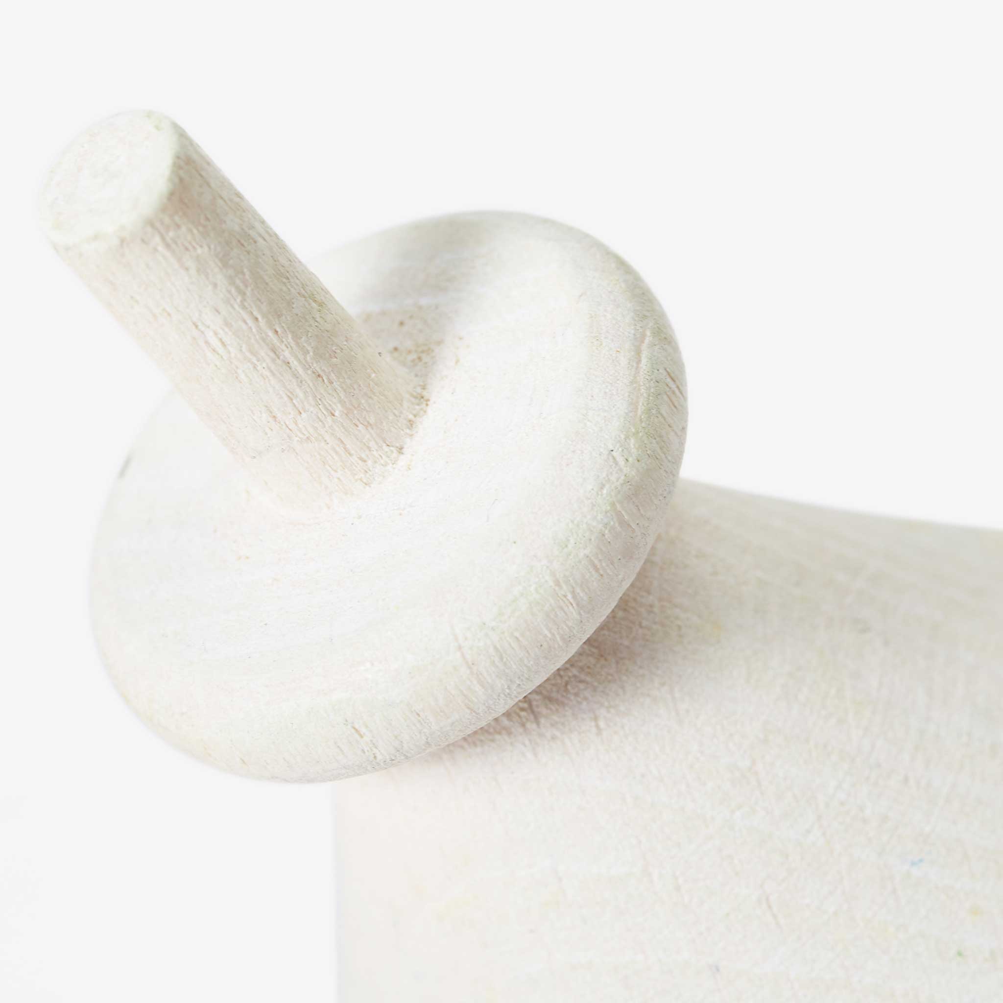 SPINNING TOPS | Holz-KREISEL | 5er Set vers. Farben & Formen | Pat Kim | Areaware