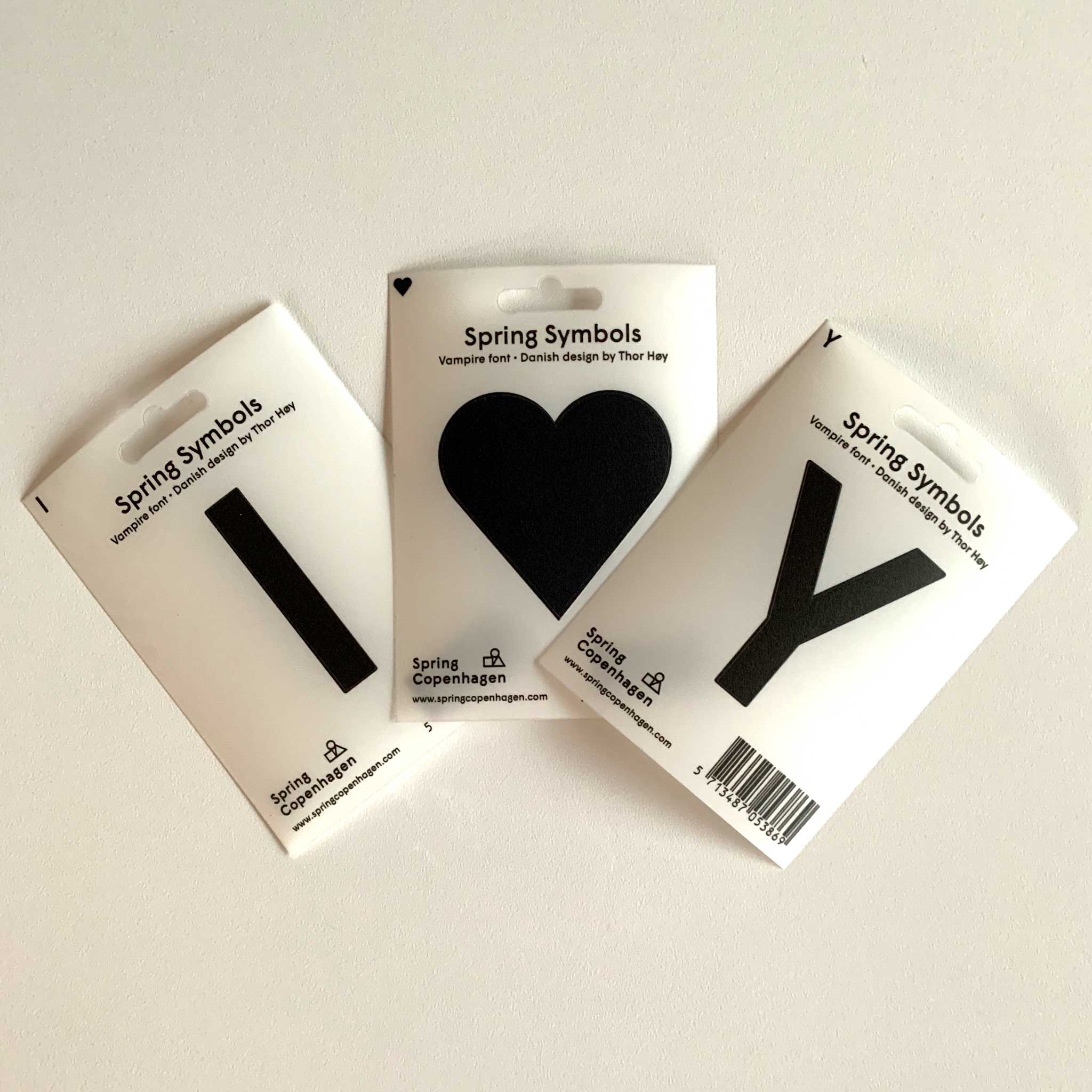 AUTOCOLLANTS DE SYMBOLES DE PRINTEMPS | AUTOCOLLANTS | Thor Hoy | Printemps Copenhague