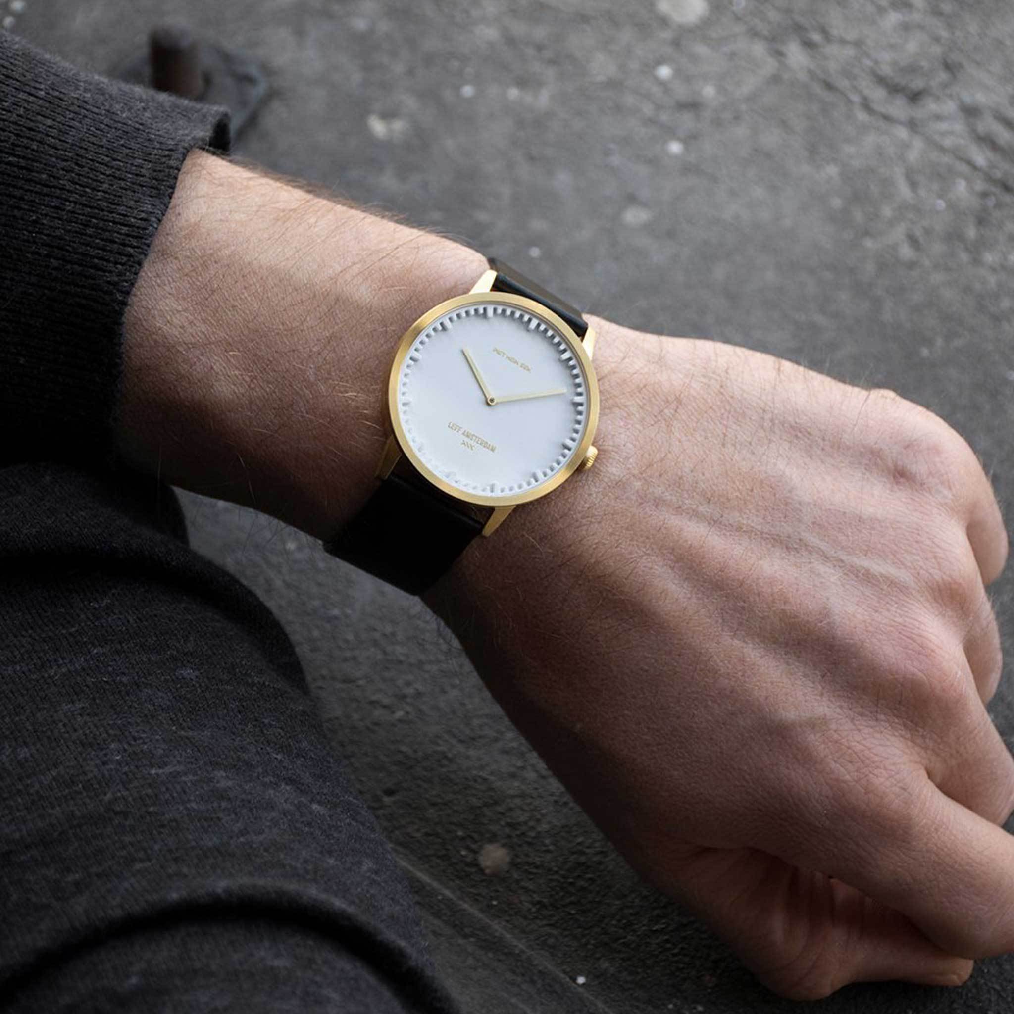 TUBE WATCH T40 CLASSIC | ARMBANDUHR | Quarzuhrwerk | Ø 40 mm | Piet Hein Eek | Leff Amsterdam - Charles & Marie