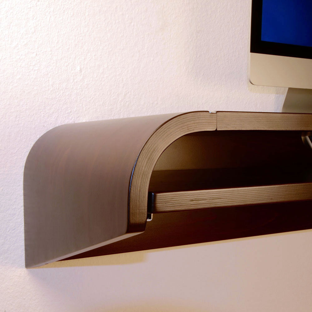 The WALLDESK | schwebender WAND-SCHREIBTISCH - Charles & Marie