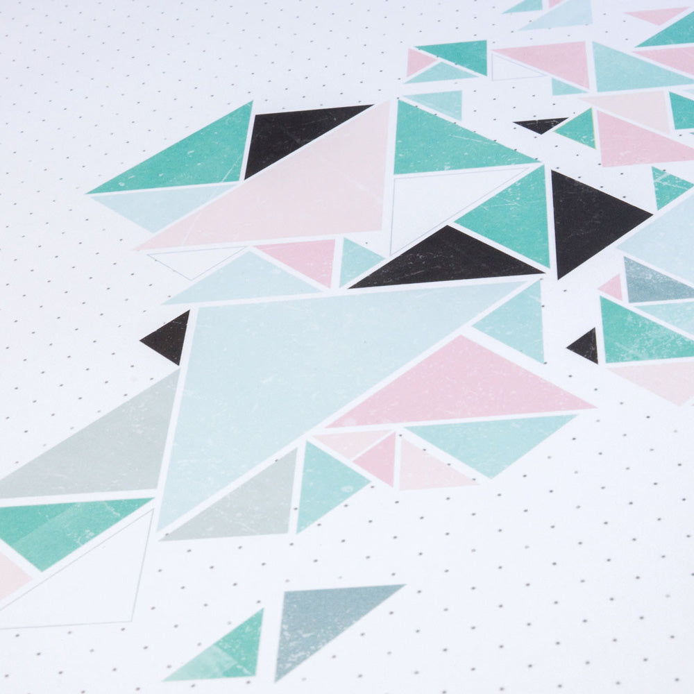 Triangle Map | graphische WELTKARTE | Awesome Maps - Charles & Marie