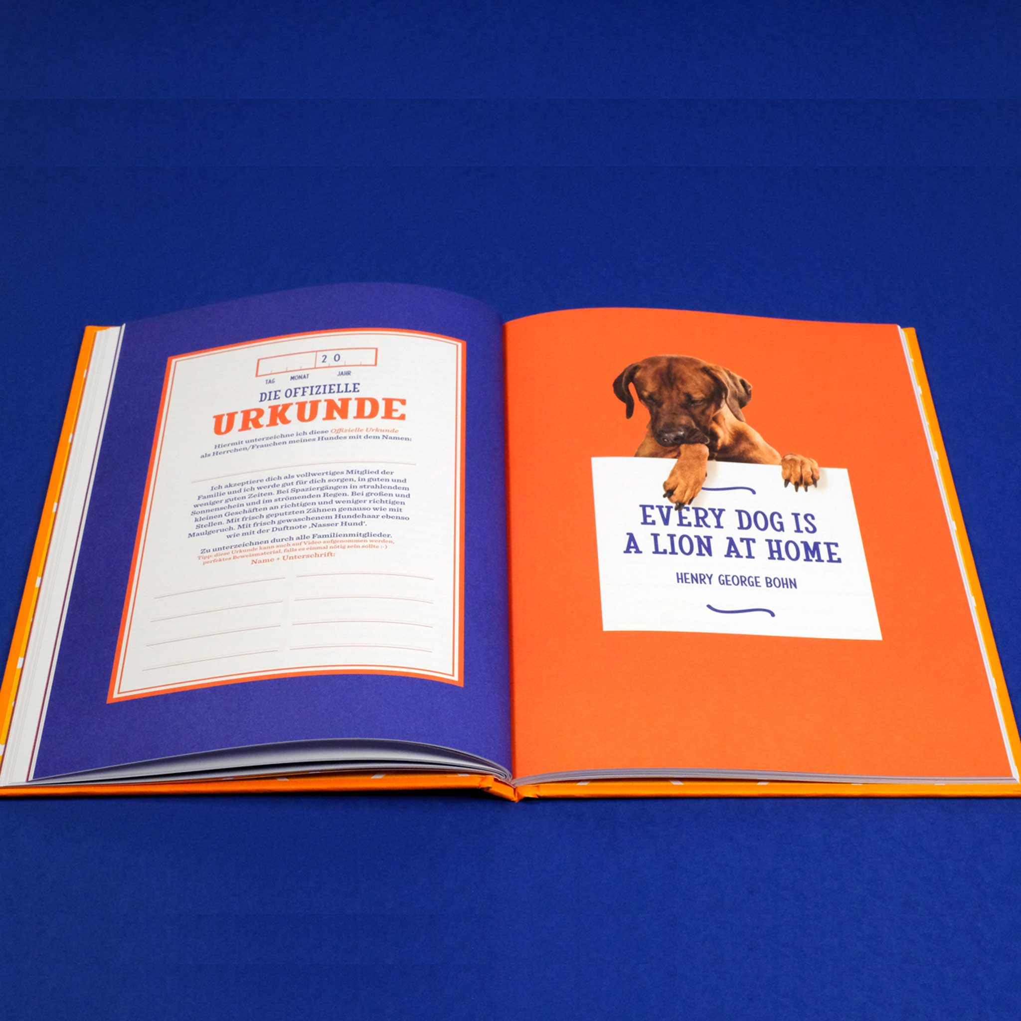 WELPEN | Hunde Foto-TAGEBUCH | Stratier - Charles & Marie