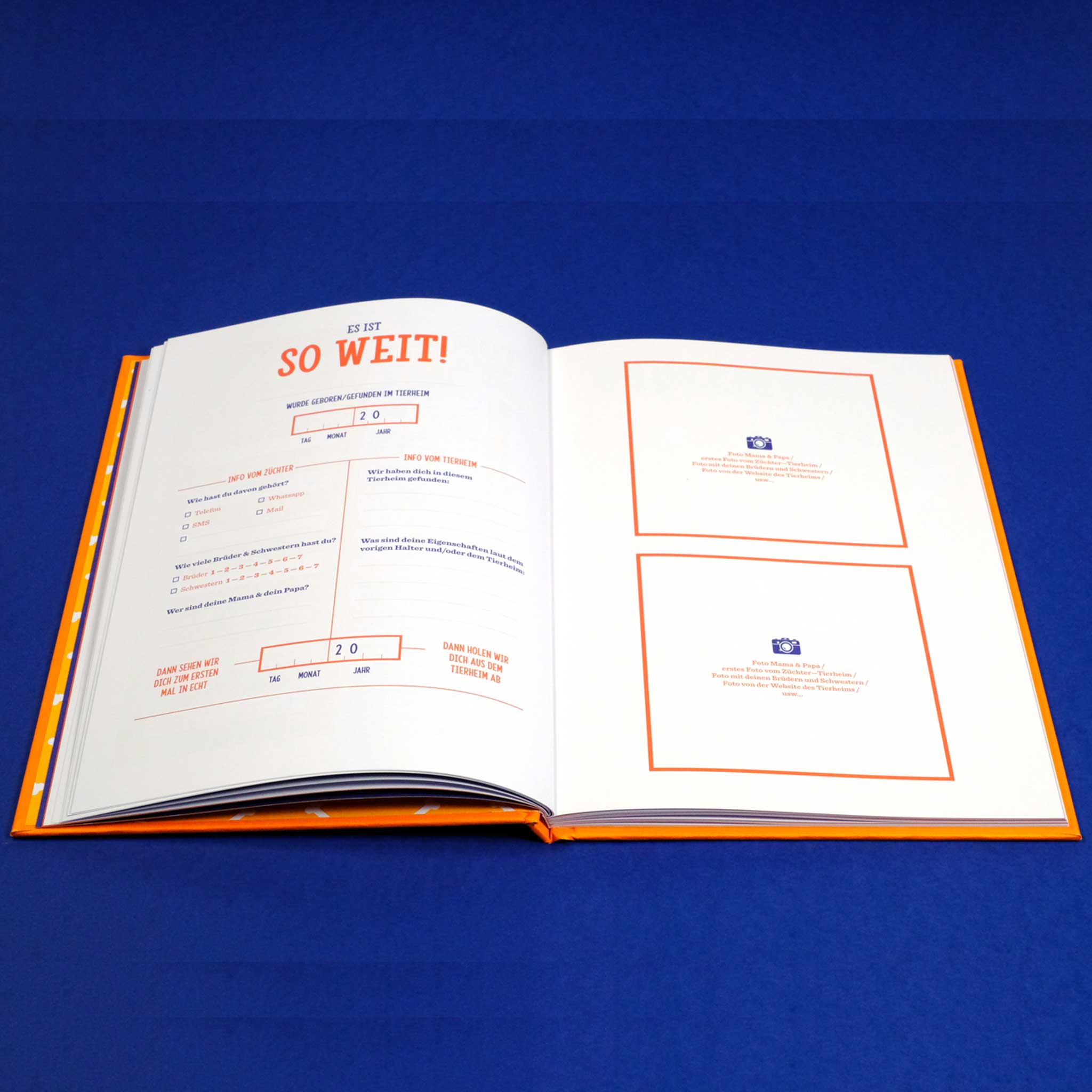 WELPEN | Hunde Foto-TAGEBUCH | Stratier - Charles & Marie