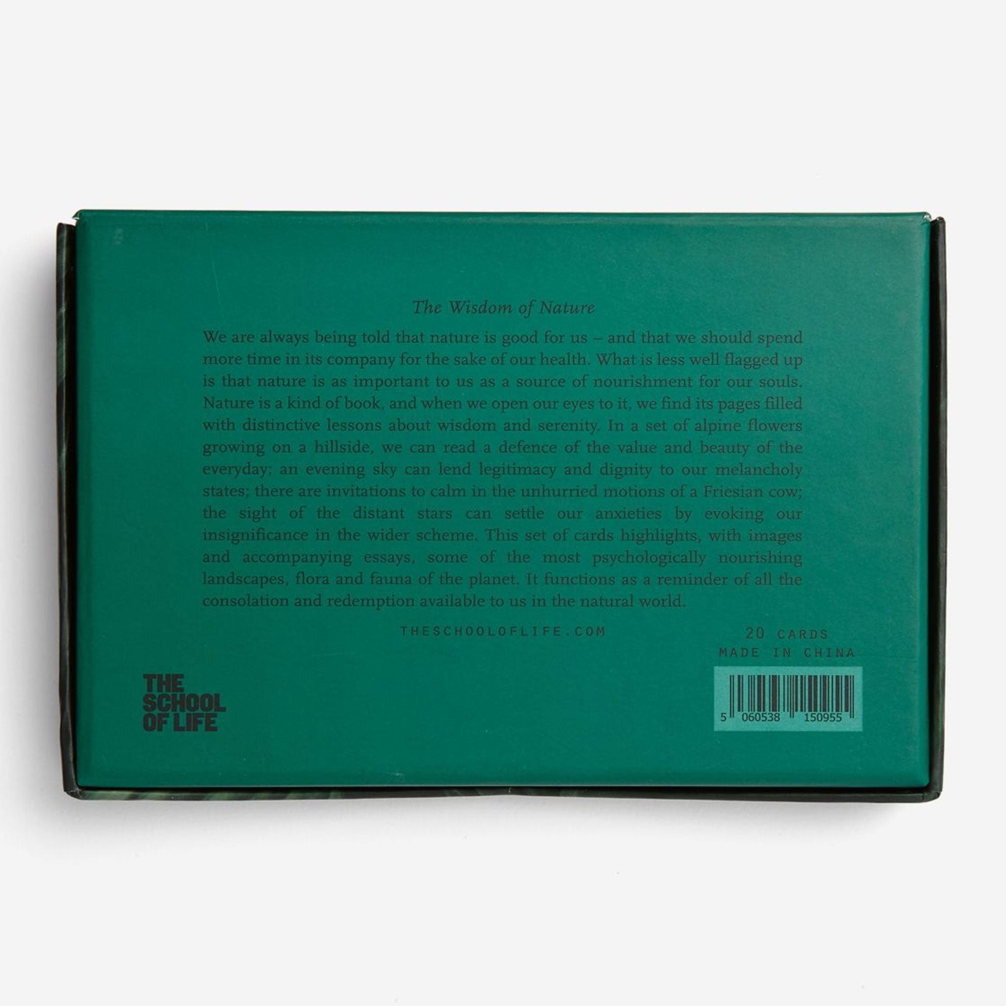 WISDOM OF NATURE | CARD GAME | English Edition | The School of Life