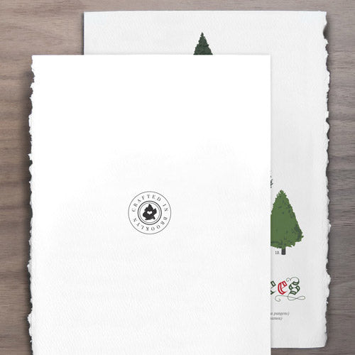 A COMPENDIUM of CHRISTMAS TREES | WEIHNACHTSKARTE | Pop Chart Lab - Charles & Marie