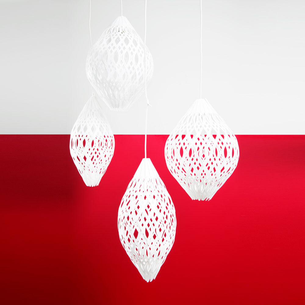 SHAYK2X | Weisser LAMPENSCHIRM | Amanda Betz | Artecnica - Charles & Marie