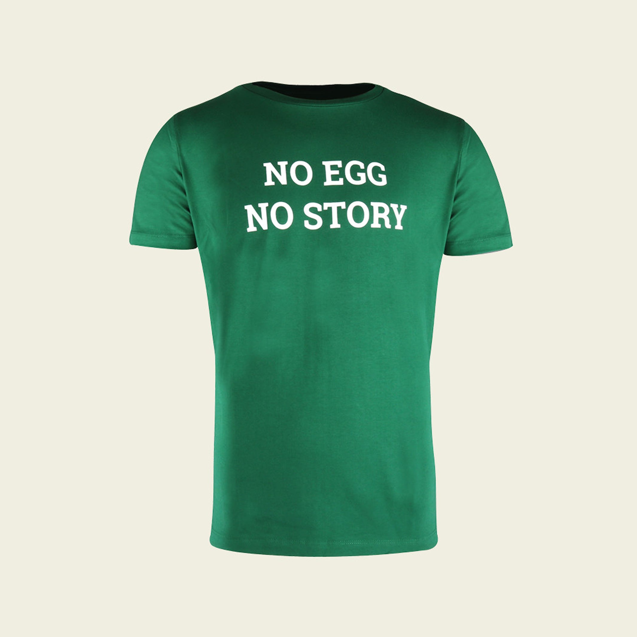 PAS D'OEUF PAS D'HISTOIRE | T-SHIRT vert | Gros œuf vert