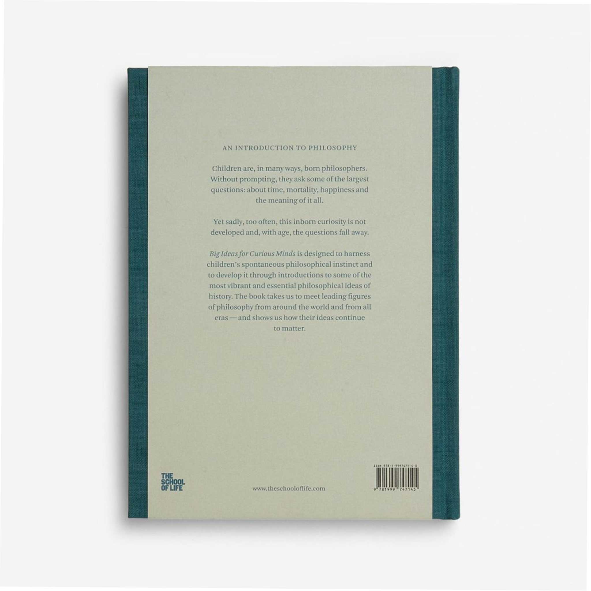 BIG IDEAS FOR CURIOUS MINDS | PHILOSOPHIE BUCH für KINDER | English Edition | The School of Life - Charles & Marie