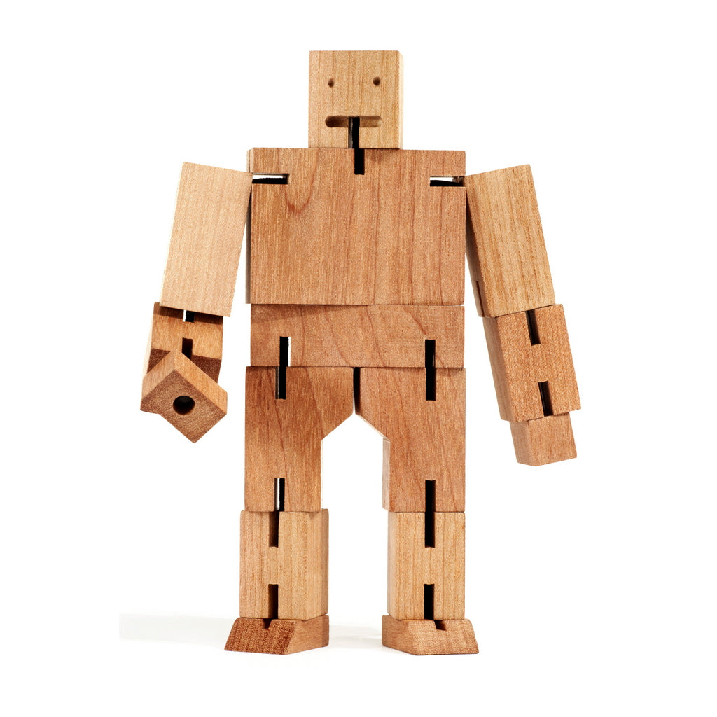 CUBEBOT® Medium | NATUR | 3D PUZZLE ROBOTER | David Weeks | Areaware