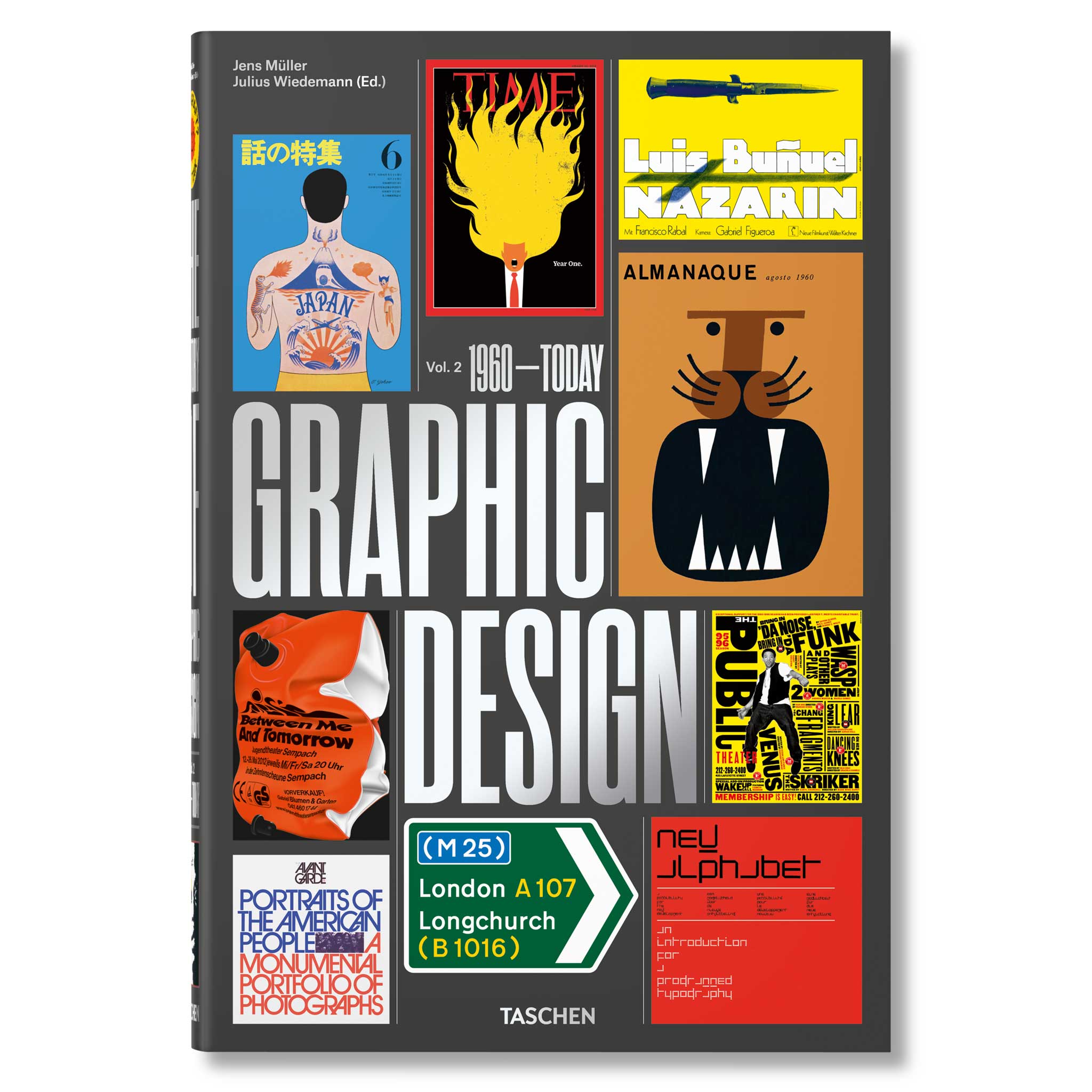GRAPHIC DESIGN | Geschichte des GRAFIKDESIGN seit 1960 | BUCH - Band 2 | Taschen Verlag - Charles & Marie