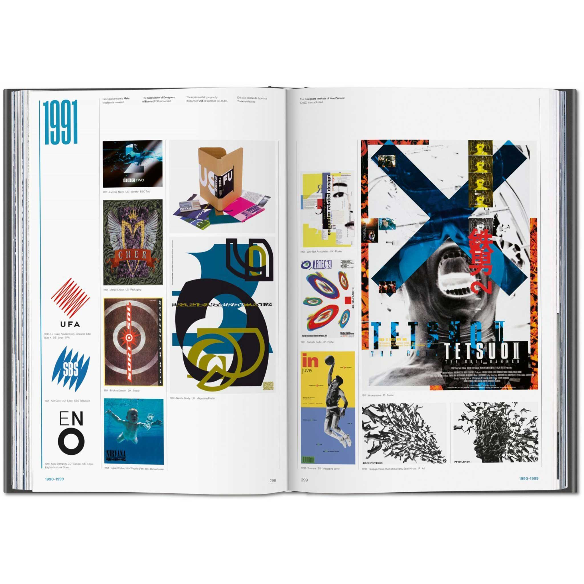 GRAPHIC DESIGN | Geschichte des GRAFIKDESIGN seit 1960 | BUCH - Band 2 | Taschen Verlag - Charles & Marie