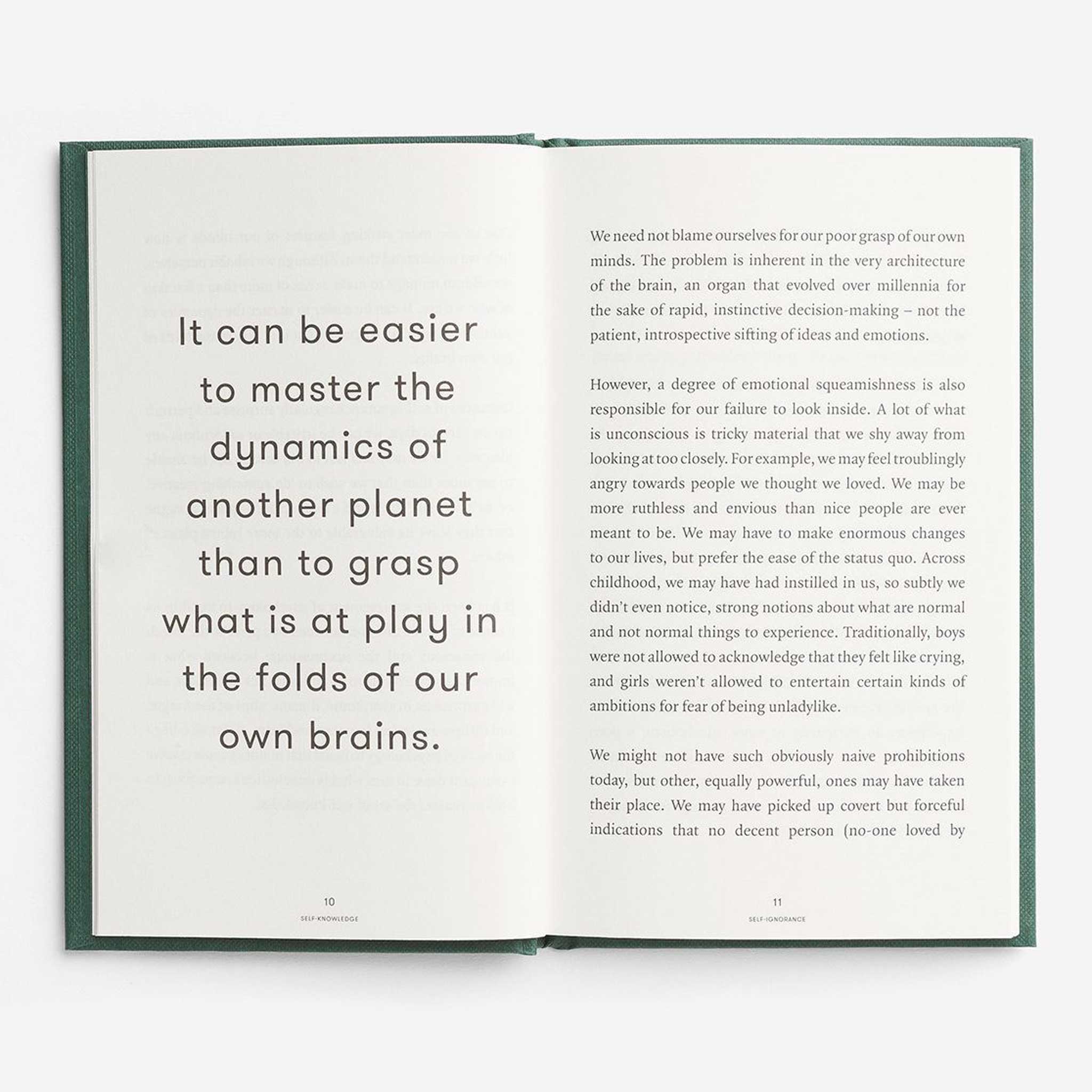 SELF-KNOWLEDGE | SELBSTERKENNTNIS | BUCH | English Edition | The School of Life - Charles & Marie