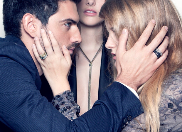 UNO Interactiver MAGNETSCHMUCK (Einfarbig) - Charles & Marie