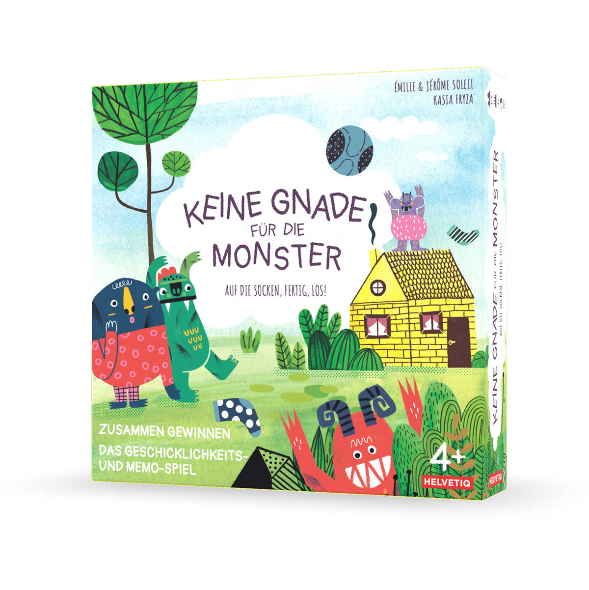 KEINE GNADE für die MONSTER | Cooperative PARTY GAME | German Edition | Helvetiq