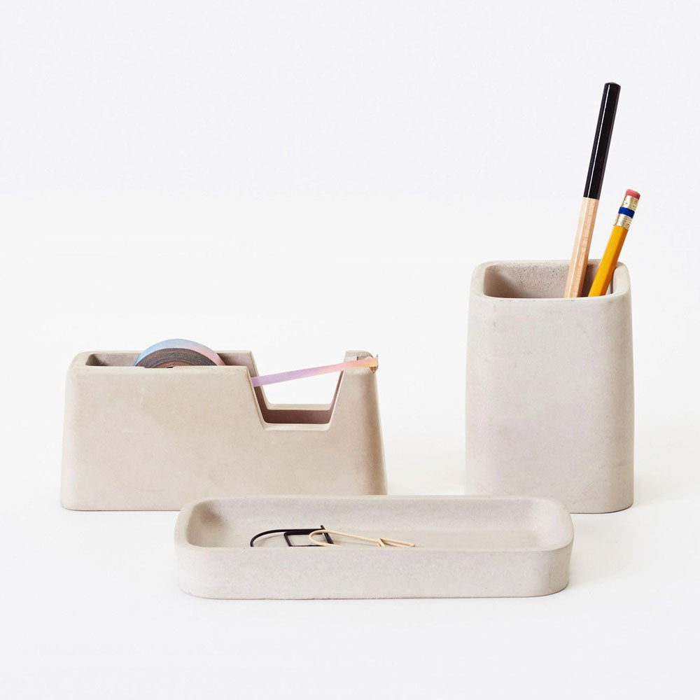 CONCRETE - Desk Set | Magnus Pettersen | Areaware
