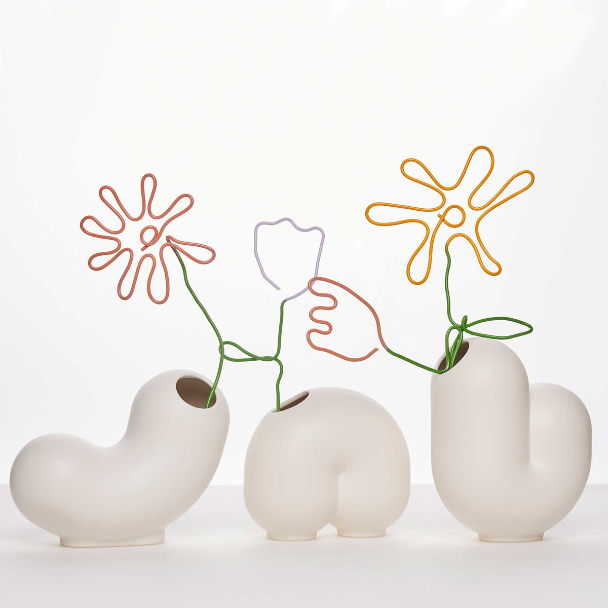 Ceramic Vase Kirby – Dolomite | Areaware