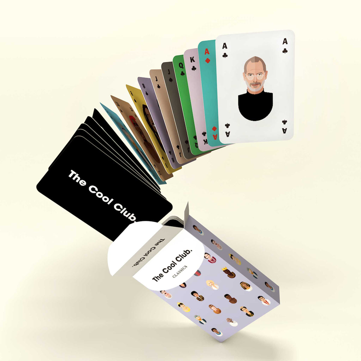 CLASSIQUE | CARTES À JOUER PERSONNALITÉS | 54 cartes | Le Cool-Club