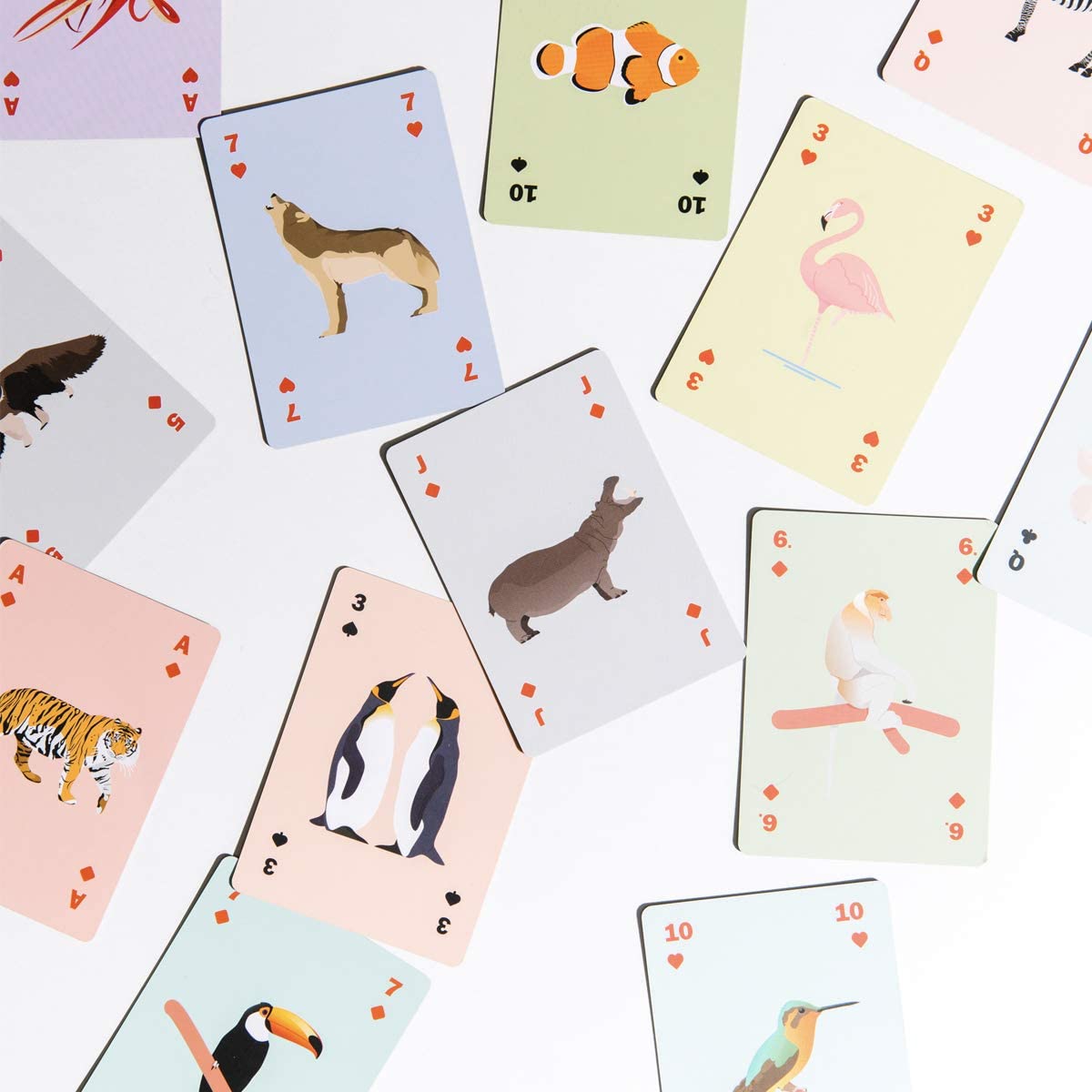 Playing Cards Animals – Animal Motifs · 54 Cards | The Cool Club