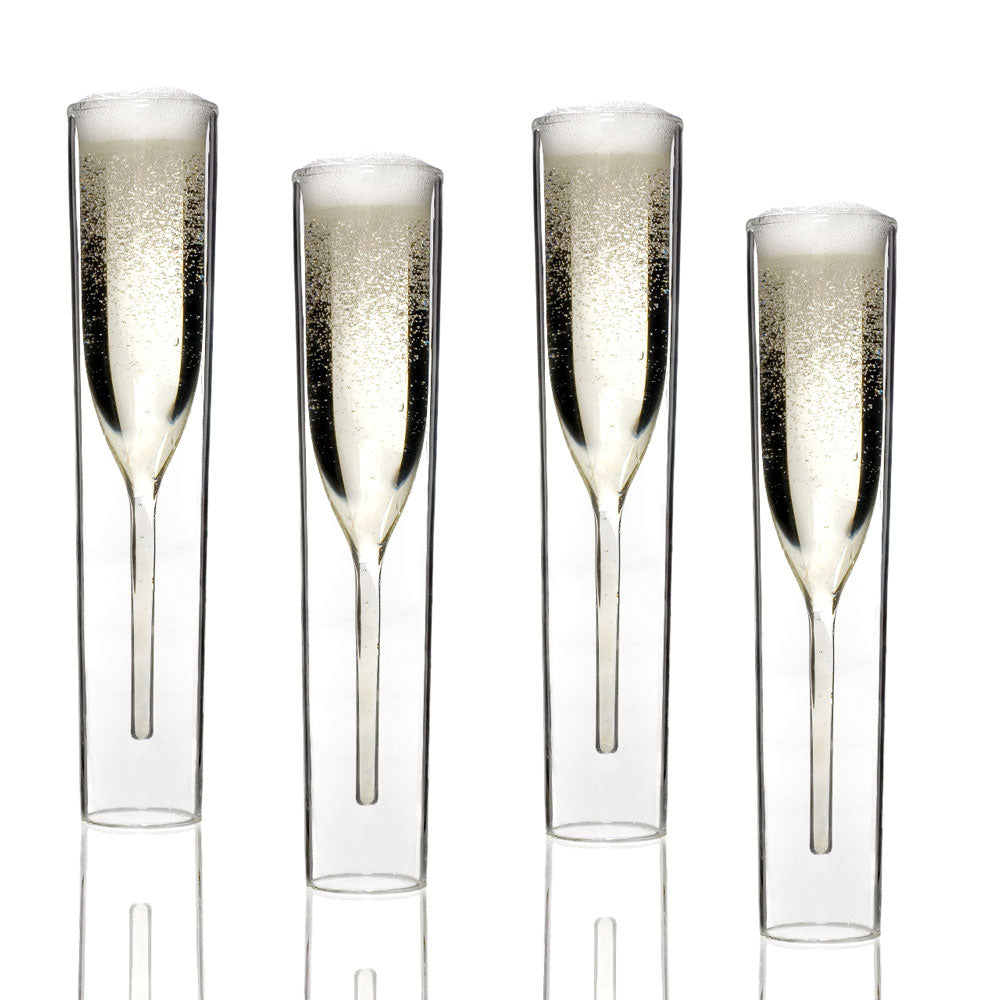 INSIDEOUT Collection - Champagne Glasses - Set of 2 - 100ml | byAMT Alissia Melka-Teichroew | Charles & Marie